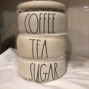 RAE DUNN COFEE TEA SUGAR Canister Set
Brand New